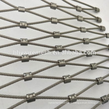 High quality rope mesh hand made woven cable mesh price for sale flexible zoo mesh netting